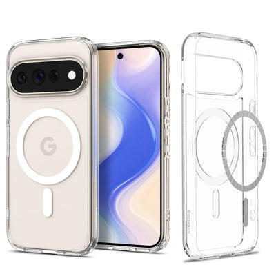 Husa Spigen Ultra Hybrid Mag Magsafe Google Pixel 11 Pro XL Transparent/Alb