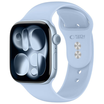 Husa Tech-protect Silicone Apple Watch 8 / 9 / 10 / 11 / 12 / SE (40 / 41 / 42 Mm) Periwinkle