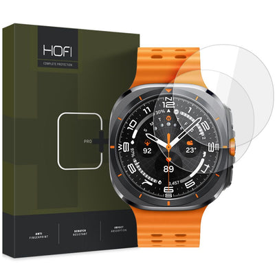 Folie sticla Hofi Pro+ 2-pack Samsung Galaxy Watch Ultra 2024 / 2025 (47 Mm) Transparent