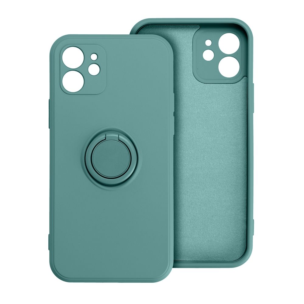 Husa Silicone Ring pentru iPhone 16 PRO MAX Verde