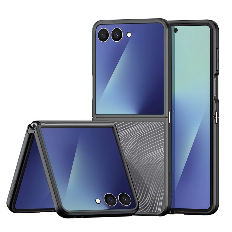 Husa DUX Ducis Aimo pentru Samsung Z Flip 7 Negru