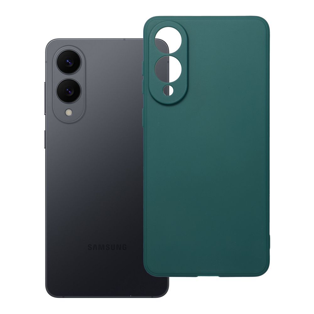 Husa Matt pentru Samsung S25 Edge Verde inchis
