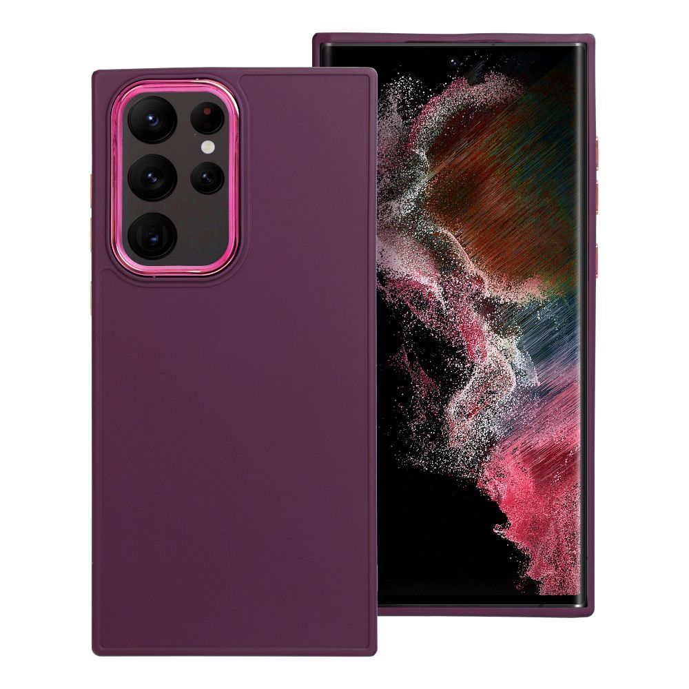 Husa Frame pentru Samsung S22 Ultra Mov