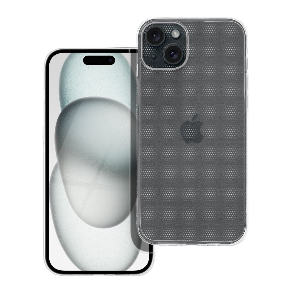 Husa Transparent 2 Mm (Camera Protection) pentru iPhone 15 Plus Transparent