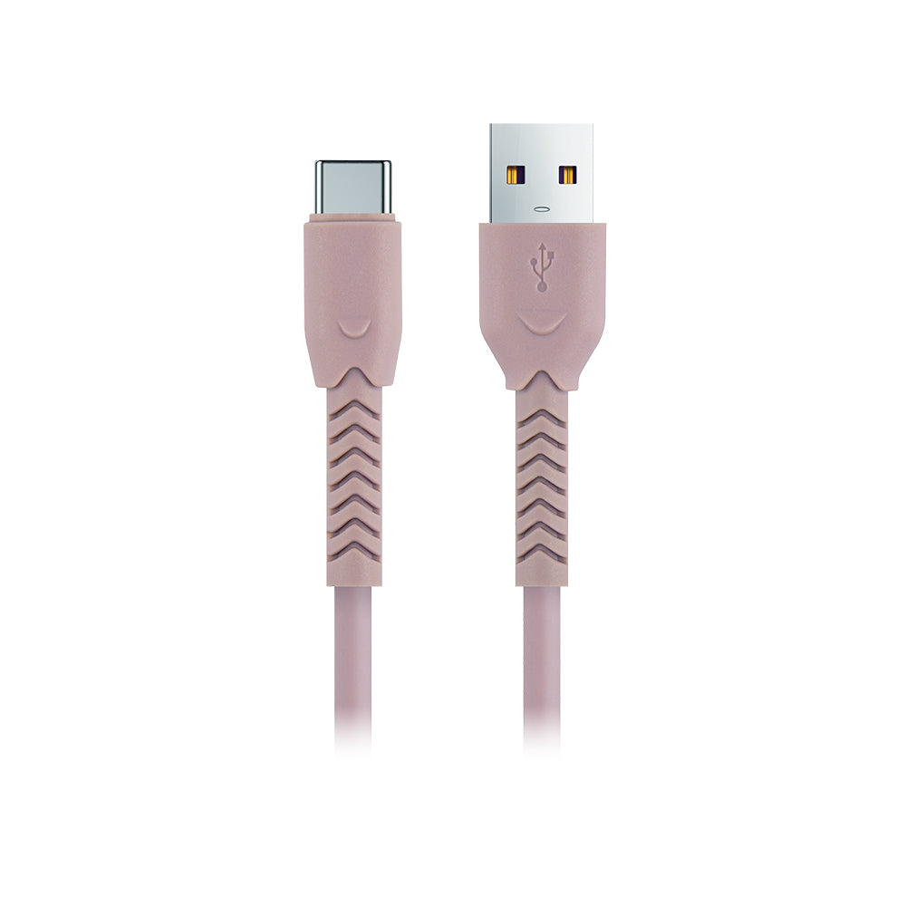 Cablu Maxlife USB - Usb-c 1,0 M 3A Roz