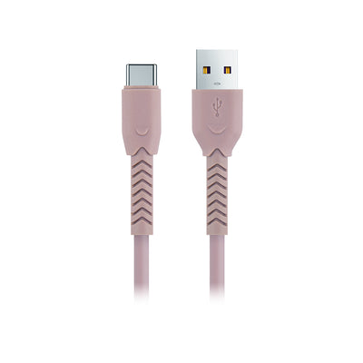 Cablu Maxlife USB - Usb-c 1,0 M 3A Roz