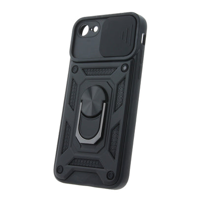 Husa Defender Slide pentru iPhone 7 / 8 / SE 2020 / SE 2022 Negru