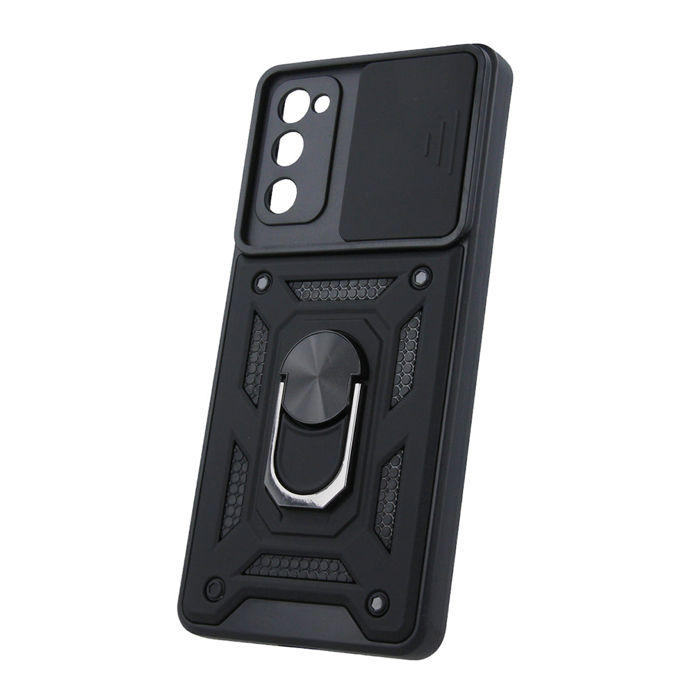 Husa Defender Slide pentru Samsung Galaxy S20 FE / S20 Lite / S20 FE 5G Negru