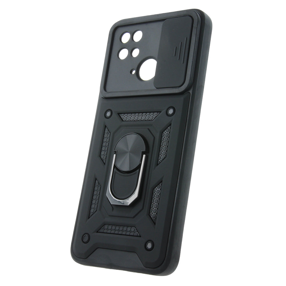Husa Defender Slide pentru Xiaomi Redmi 10c 4G Negru