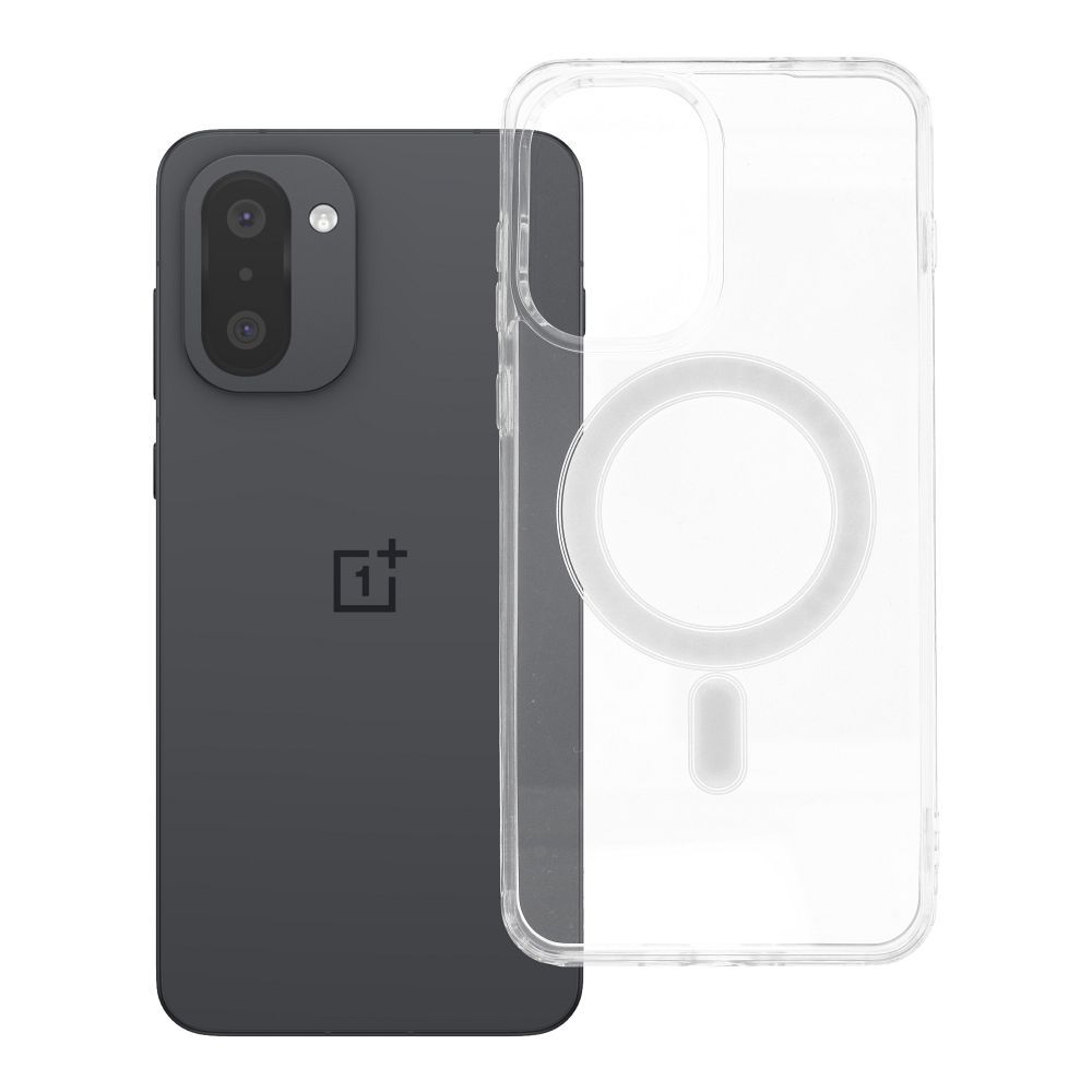 Husa Transparent Mag (MID) pentru OnePlus 15R Compatible Z Magsafe Transparent