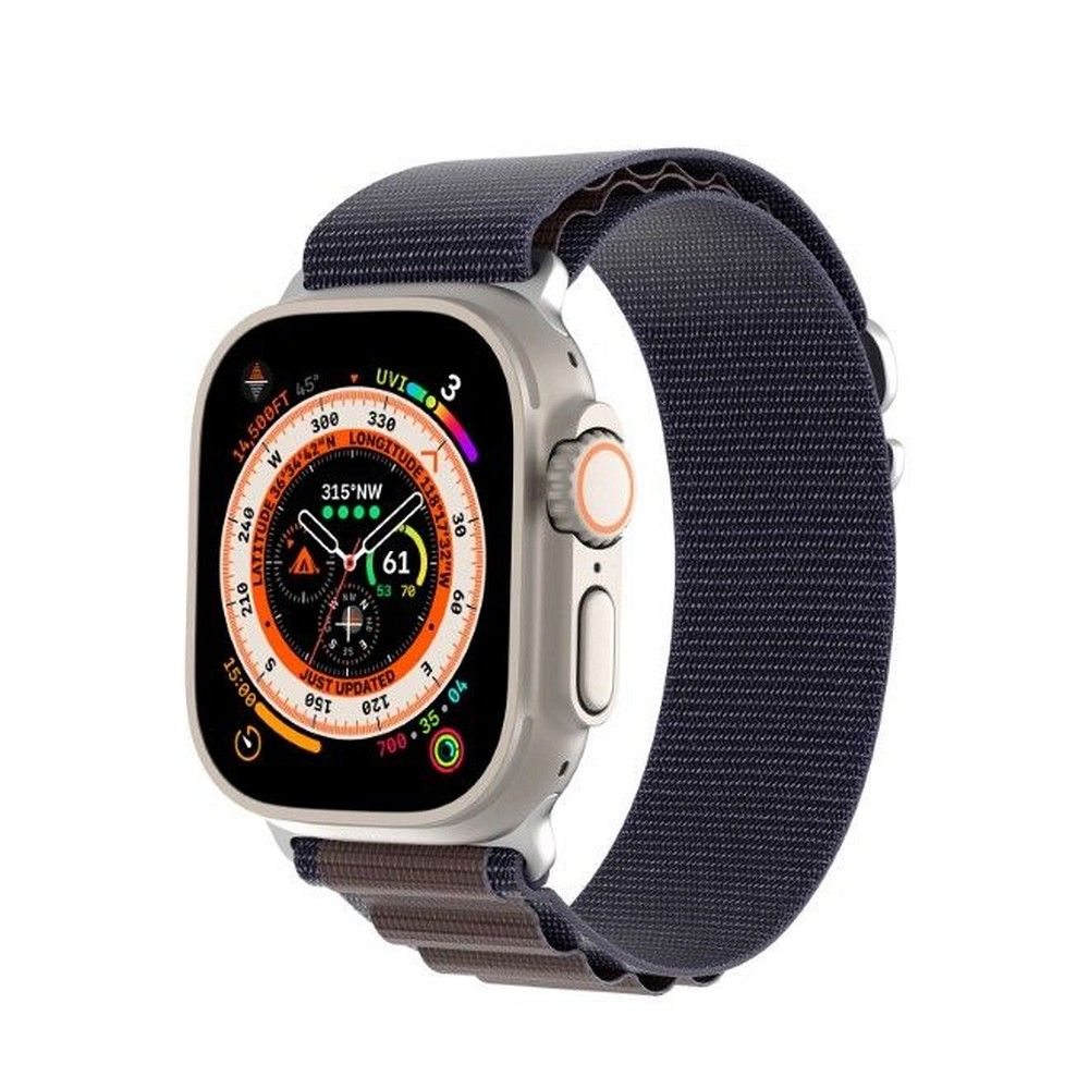 Curea DUX Ducis GS Nylon pentru Apple Watch 42 / 44 / 45 / 49 Mm Indigo