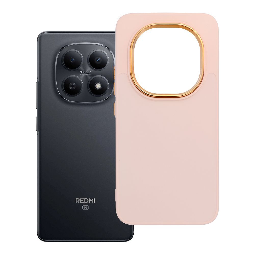 Husa Frame pentru Xiaomi Redmi Note 15 PRO Plus 5G Powder Roz
