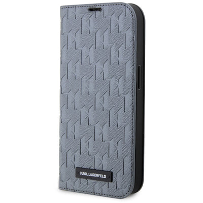 Husa Karl Lagerfeld pentru iPhone 14 6,1" Argintiu BT Saffiano Mono
