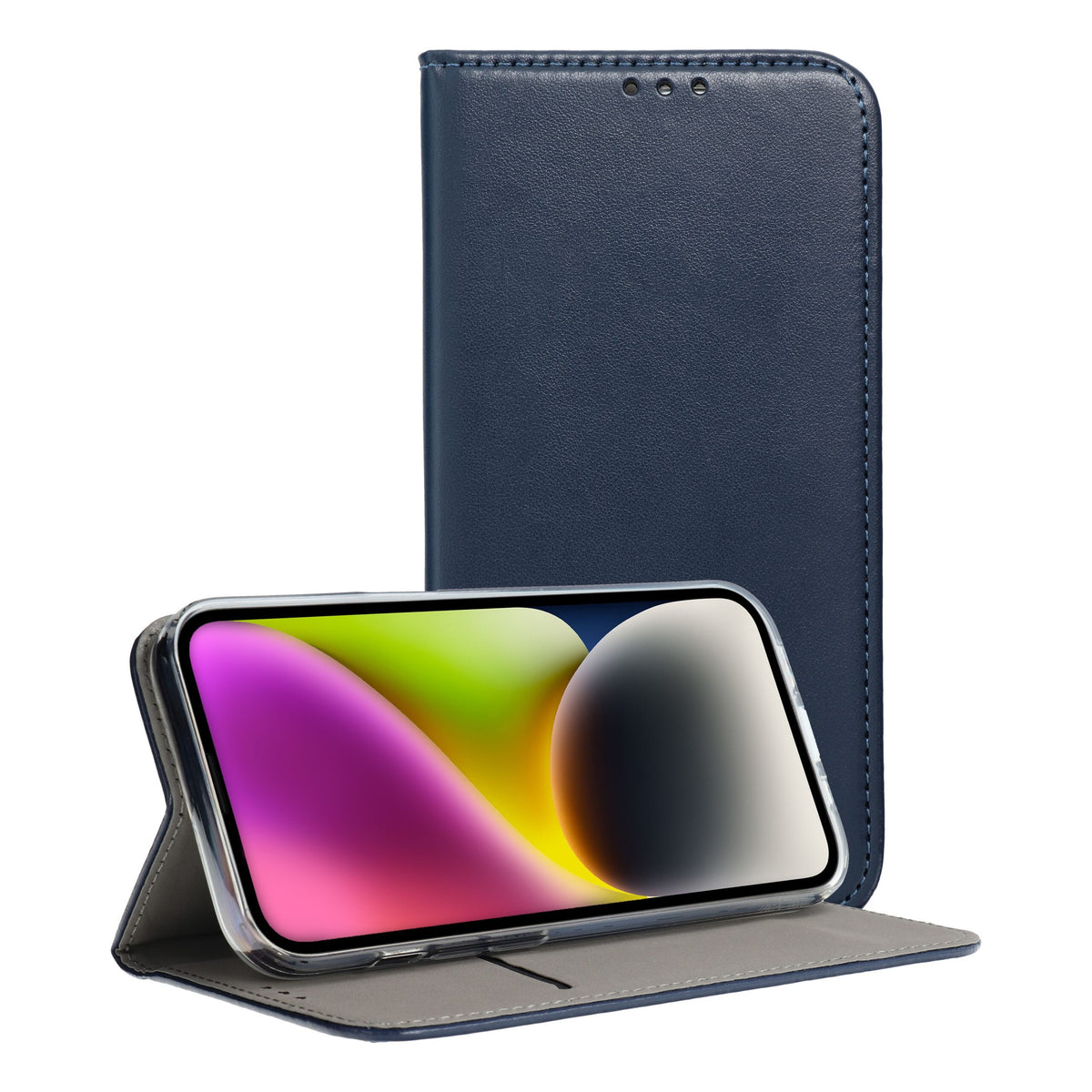 Husa Flip pentru Samsung A13 5G / A04s Smart Magneto Bleumarin