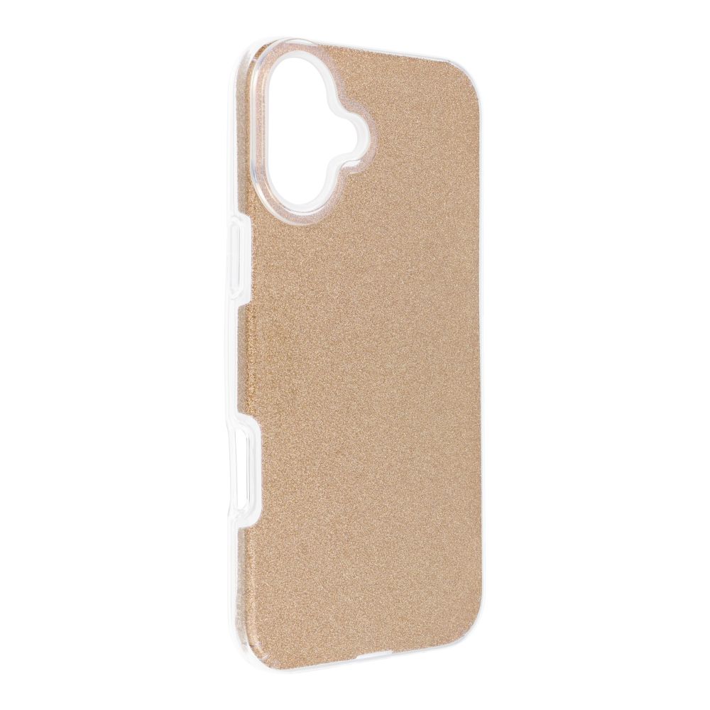 Husa Shining pentru iPhone 16 Plus Auriu