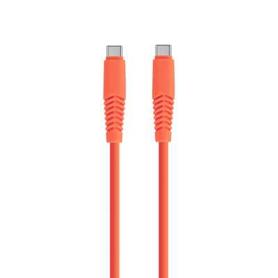 Cablu Setty Usb-c - Usb-c 1,5 M 2,1A Ksc-c-1.5210 Portocaliu