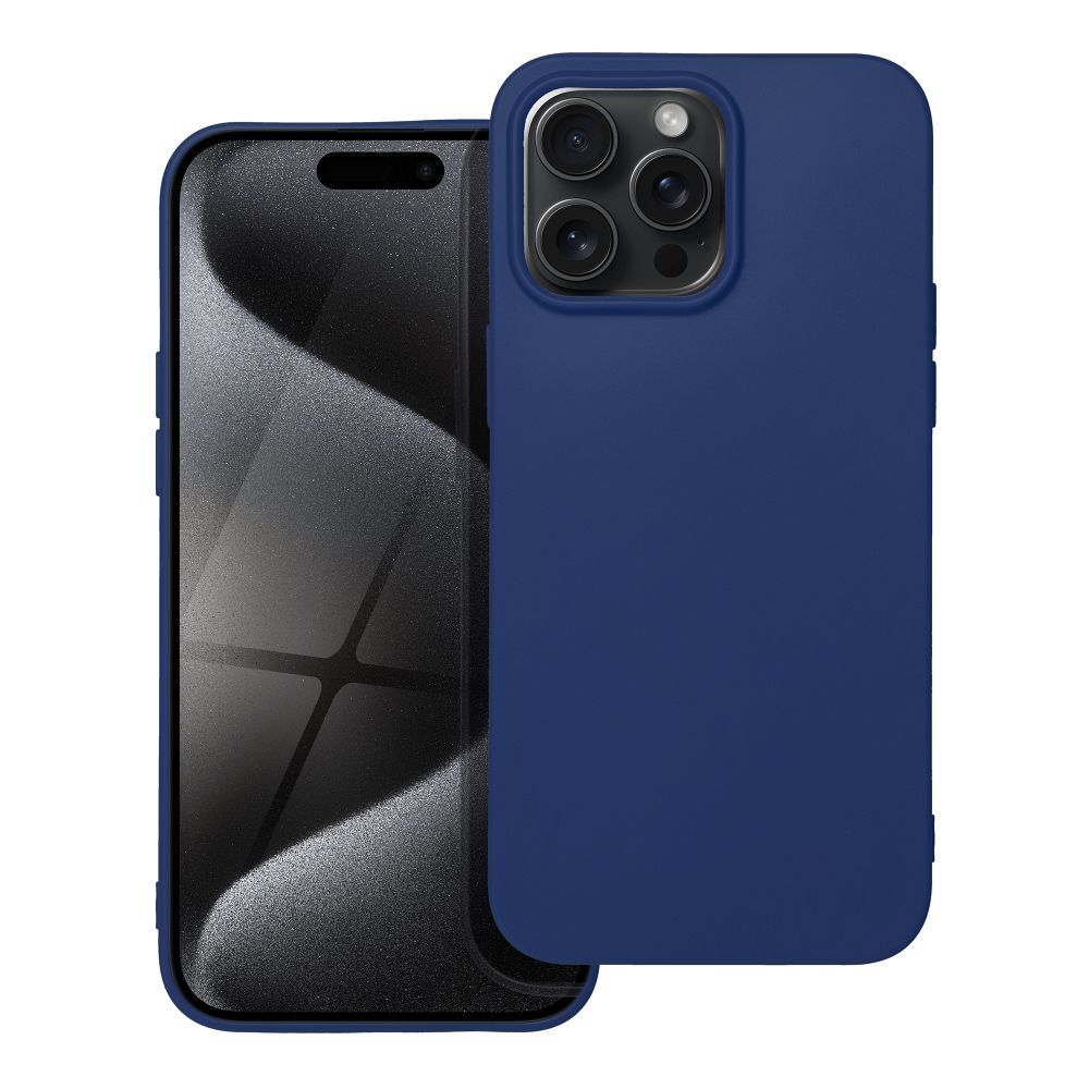 Husa Soft pentru iPhone 15 PRO MAX Albastru inchis