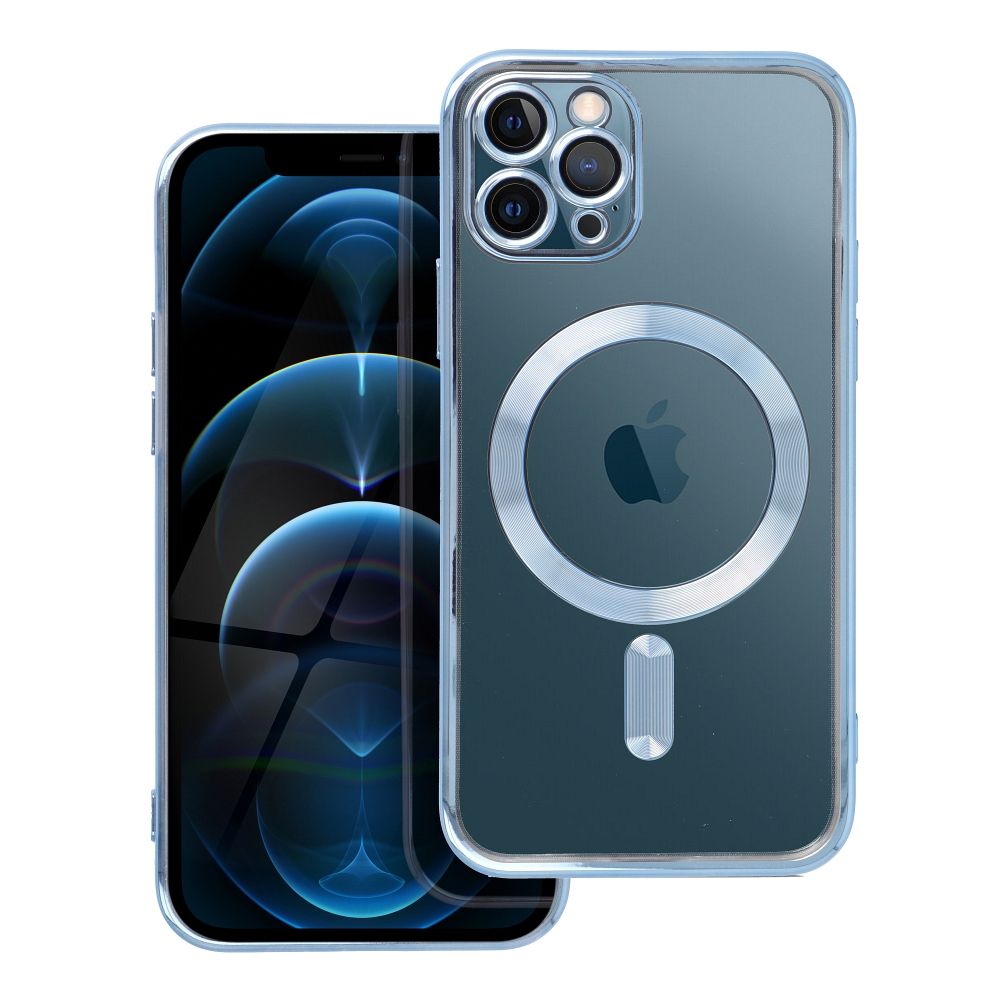 Husa Electro Mag pentru iPhone 11 PRO Compatible cu Magsafe Albastru