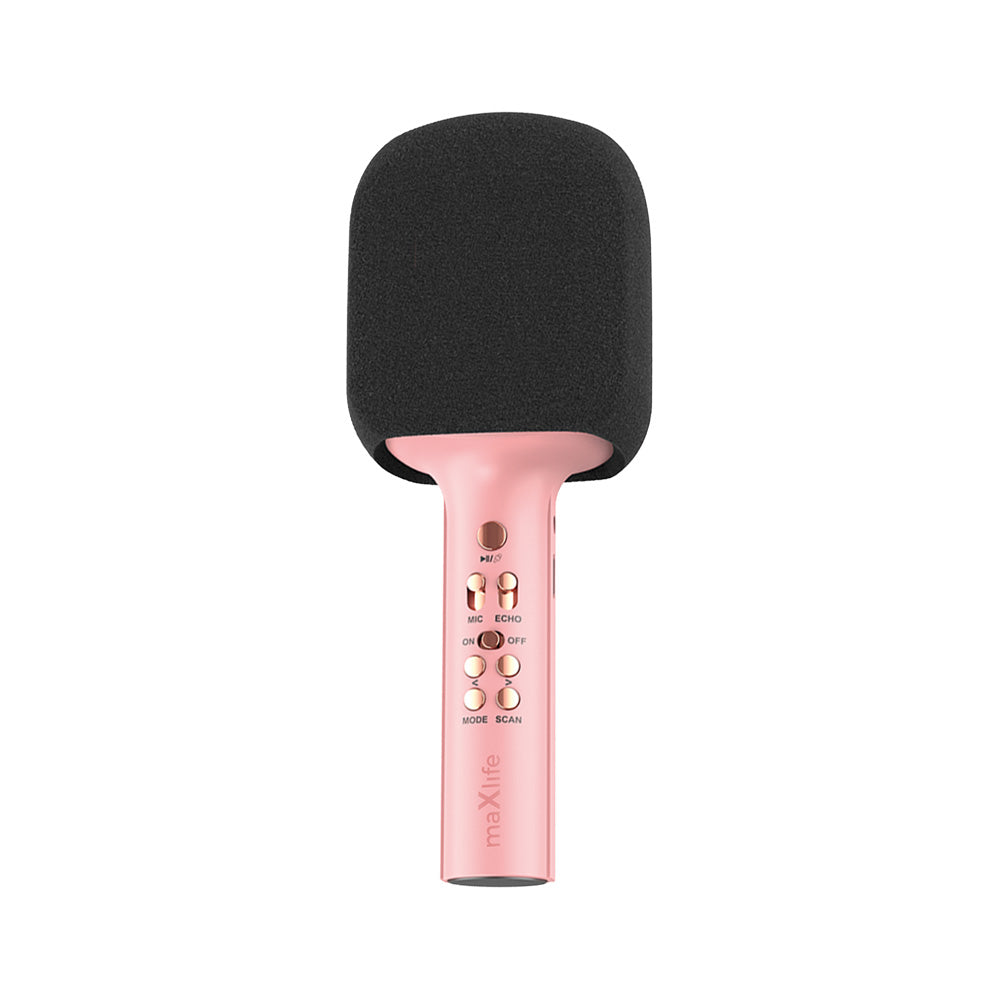 Boxa Maxlife Bluetooth Microphone cu Mxbm-600 Roz