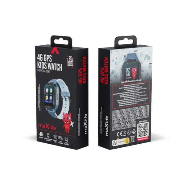 Maxlife smartwatch 4G MXKW-350 blue GPS WiFi