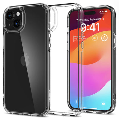 Husa Spigen Ultra Hybrid pentru iPhone 15 6,1" Crystal Transparent