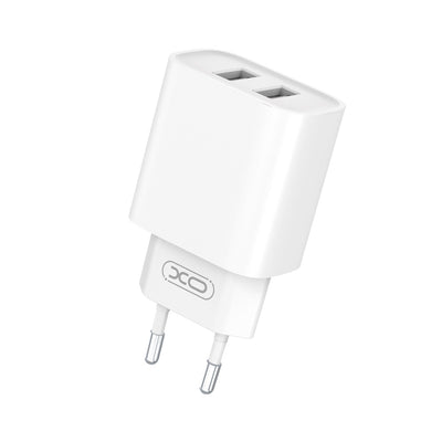 Incarcator priza XO Ce02c 2x USB 2,1A Alb