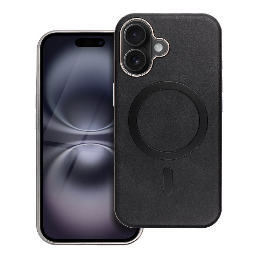 Husa Gentleman Mag pentru iPhone 11 Compatible cu Magsafe Negru