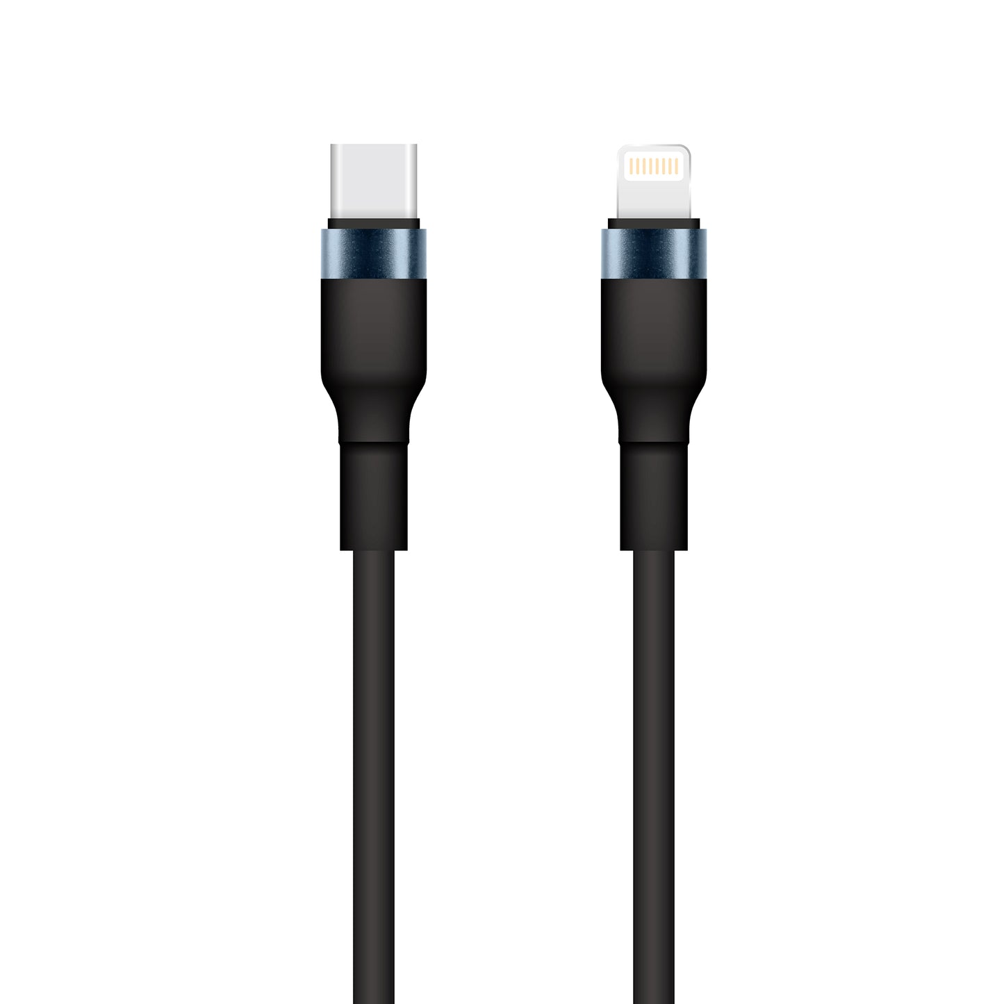 Setty USB-C - Lightning cablu 1m 3A KSC-L-131 Negru
