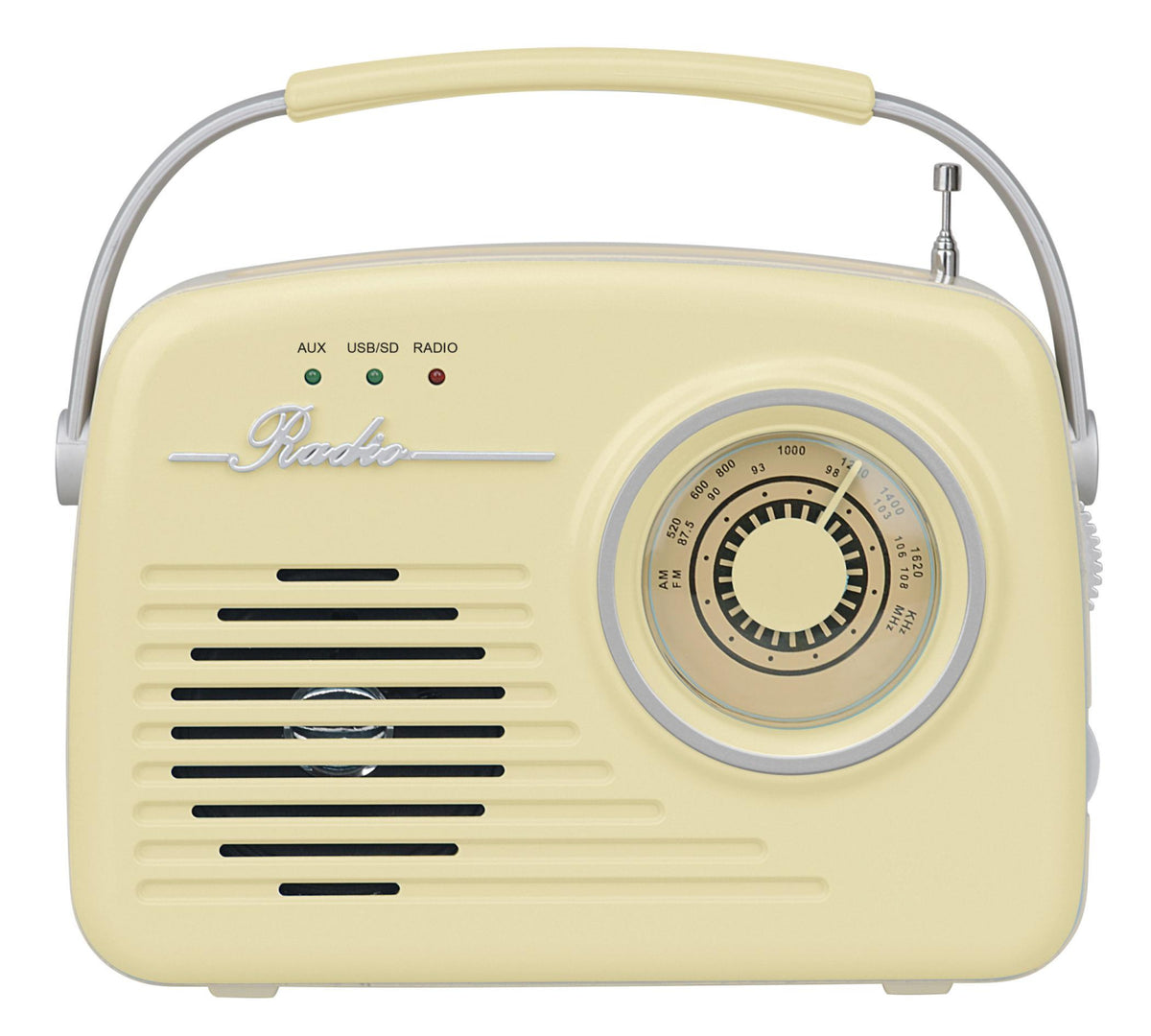 Boxa Setty Bluetooth cu Radio Retro P350 Bej