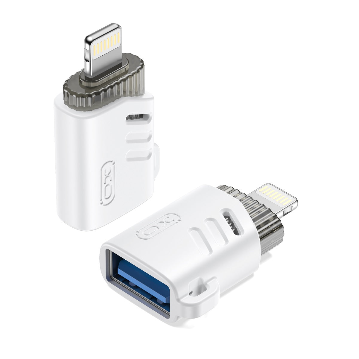 Adaptor XO Nb256a OTG USB - Lightning Alb