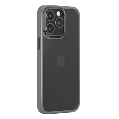 Husa Comma Joy Elegant pentru iPhone 15 Plus Gri