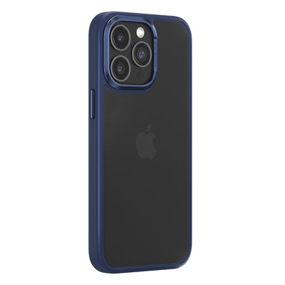 Husa Comma Joy Elegant pentru iPhone 15 Pro Max Albastru