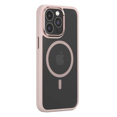 Husa Comma Joy Elegant Mag pentru iPhone 15 Plus Roz