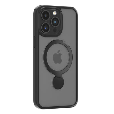 Husa Comma Joy Shark Mag pentru iPhone 15 Plus Negru