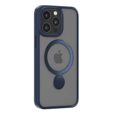 Husa Comma Joy Shark Mag pentru iPhone 15 Plus Albastru