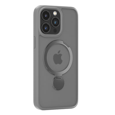Husa Comma Joy Shark Mag pentru iPhone 15 Plus Gri