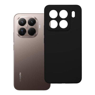 Husa pentru Xiaomi 15 PRO Silicone 2mm (Camera Protection) Negru