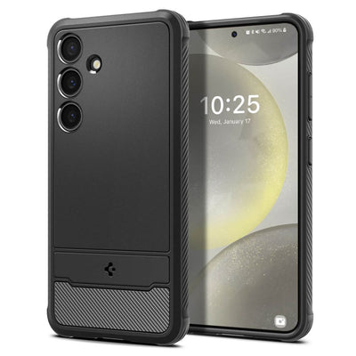 Husa Spigen Rugged Armor pentru Samsung Galaxy S24 Matte Negru