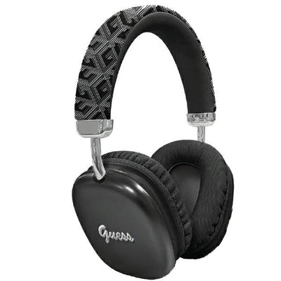 Casti Guess Bluetooth Gcube Metallic Script Logo Negru
