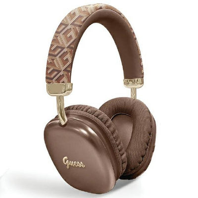 Casti Guess Bluetooth Gcube Metallic Script Logo Maro