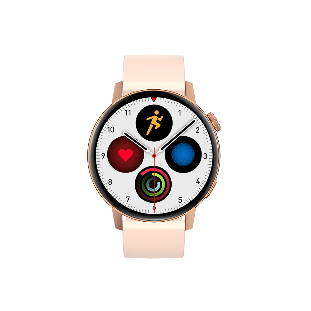 Curea Forever Smartwatch Forevive 4 Sb-350 Roz auriu