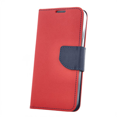 Husa Smart Fancy pentru Xiaomi 13 Lite 5G Rosu-Albastru
