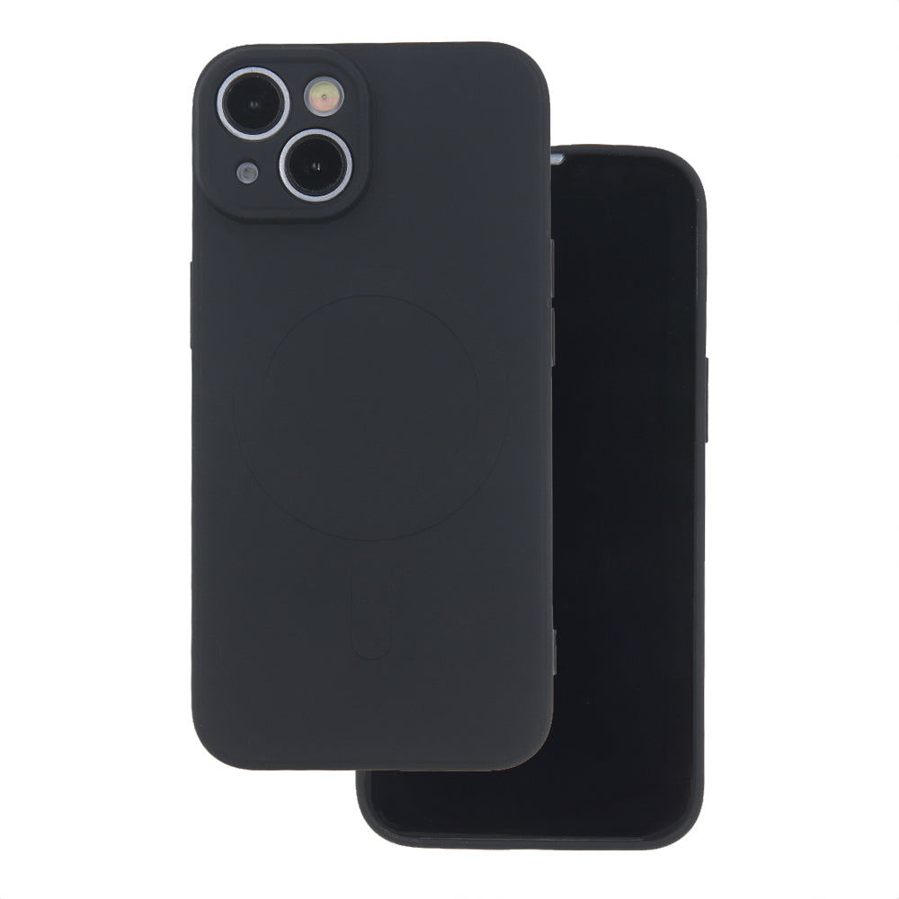 Husa Simple Color Mag pentru iPhone 17 Pro Max 6,9" / 18 Pro Max 6,9" Negru