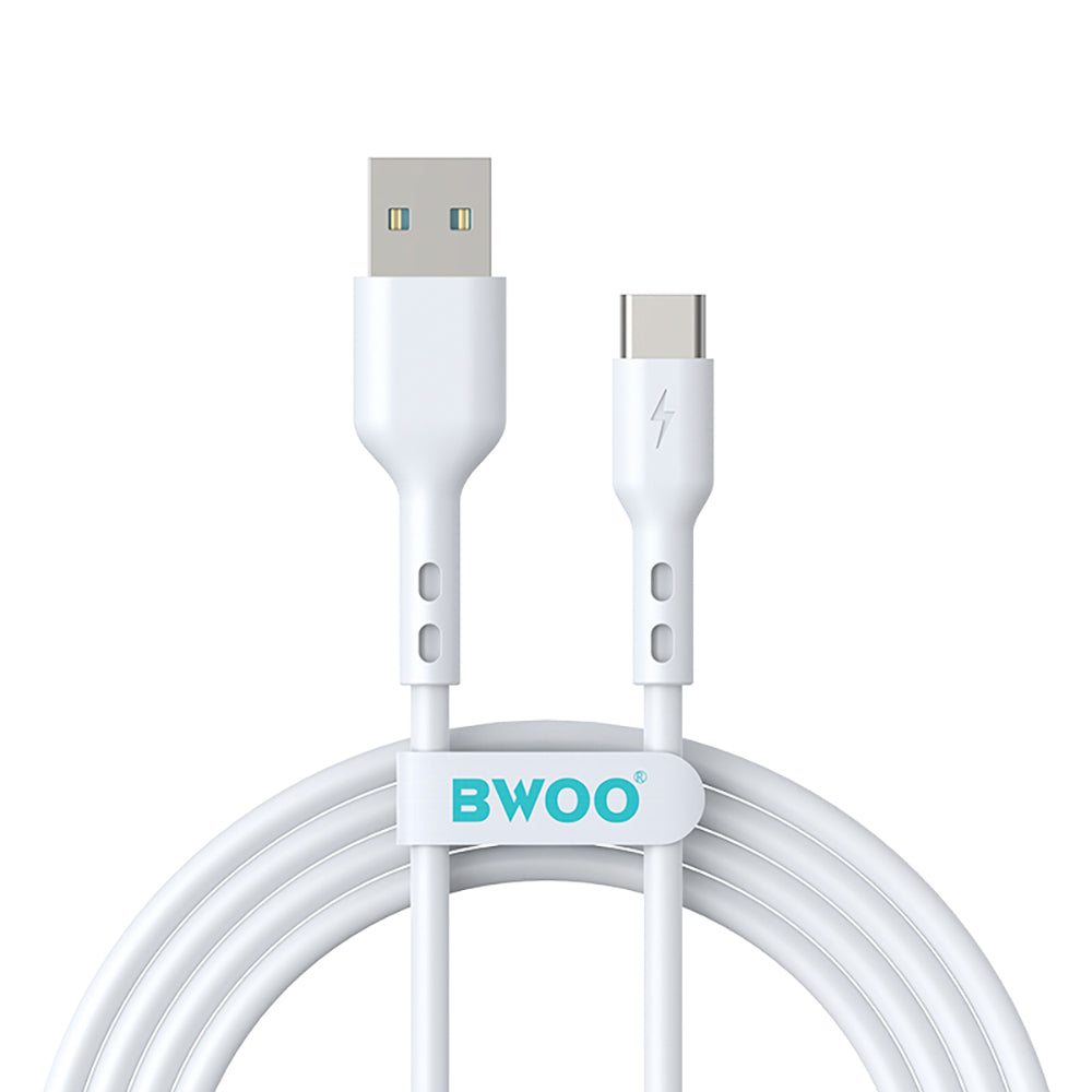 Cablu BWOO USB - Usb-c 1m 3A Alb
