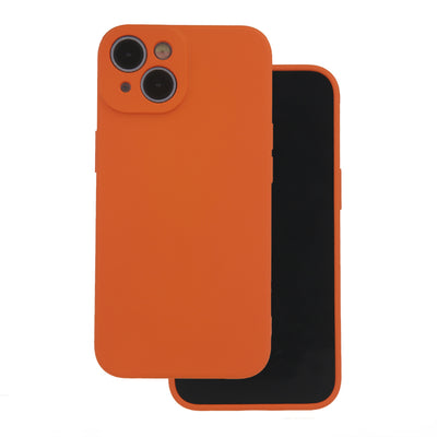 Husa Silicon pentru Xiaomi Redmi 13c 5G Portocaliu