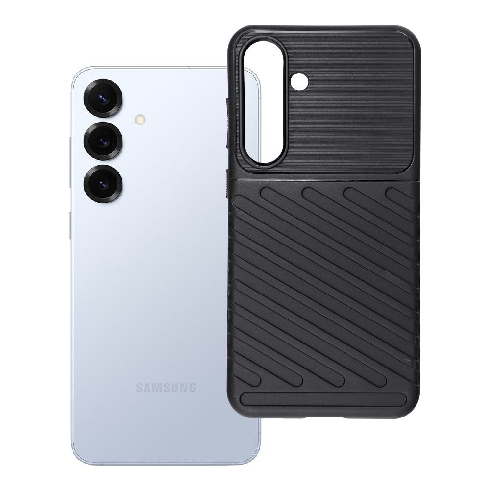 Husa Thunder pentru Samsung S25 Plus Negru