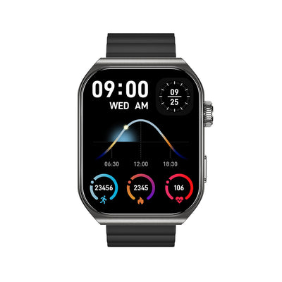 Curea Forever Smartwatch Swm-300 Tiron Negru