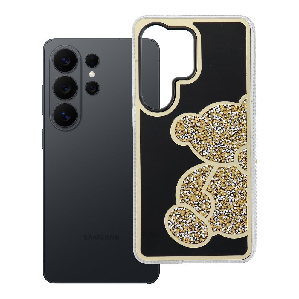 Husa Teddy Bear pentru Samsung S26 Ultra Auriu