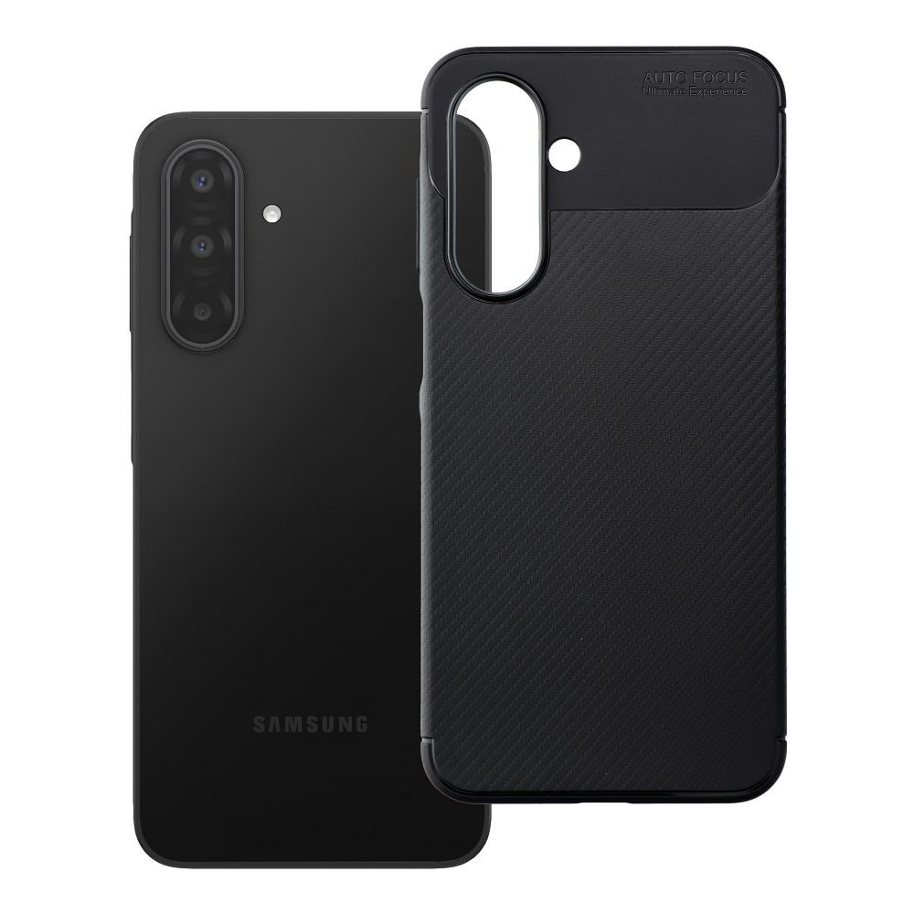 Husa Carbon Premium pentru Samsung A17 / A18 Negru