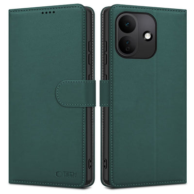 Husa Tech-protect portofel Xiaomi Redmi Note 17 Pro 5G Verde